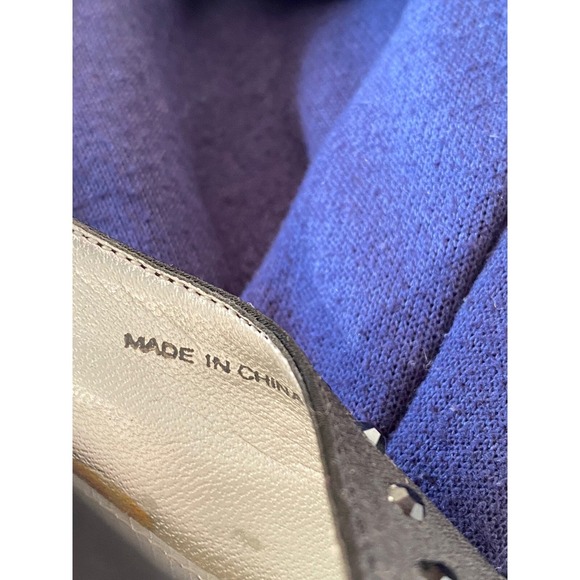 Designer 6.5 Nina Embellished Rhinestone Pumps Evening Party Heels Black 6.5M - Picture 10 of 12